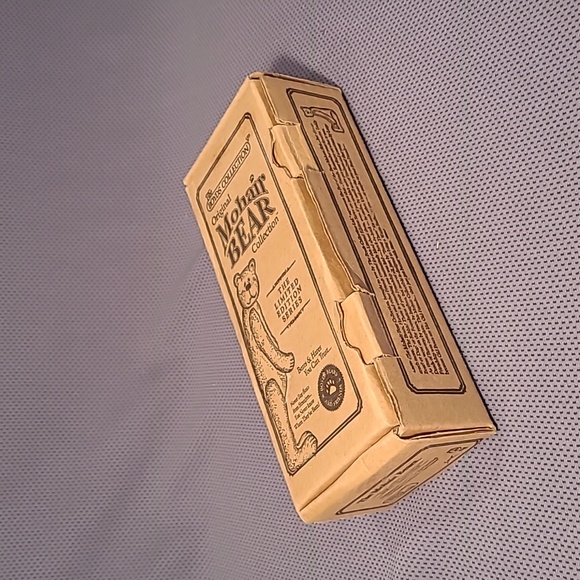 1998 Boyds Limited Edition Mohair Bear 7" Adams F. Bearington - Picture 9 of 9